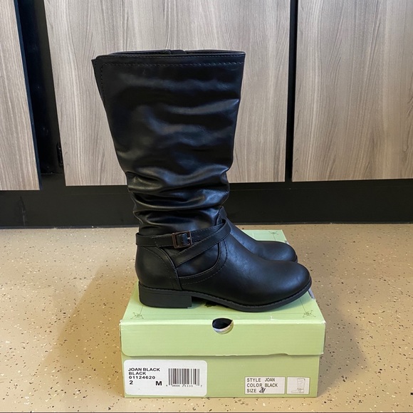 Sarah Jayne Other - NEW NIB Sarah Jayne Tall Black Boots Joan Zip Up